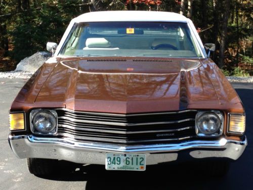 1972 Chevrolet Chevelle Malibu Sport Coupe California Car, US $14,250.00, image 3