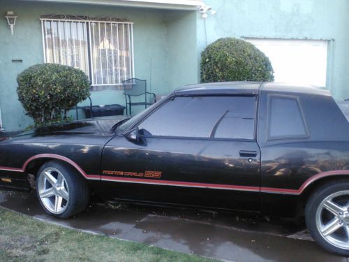 1986 chevrolet monte carlo ss coupe 2-door