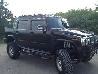 2006 hummer h2 sut supercharged luxury package crew cab pickup 4-door 6.0l