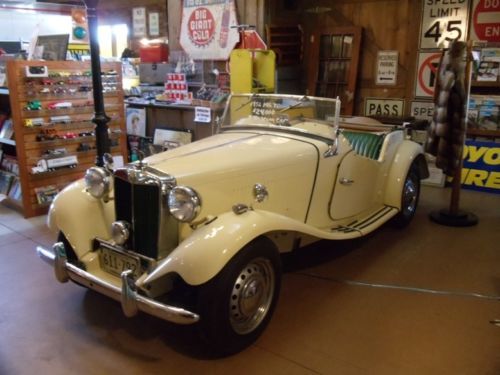 Gorgeous 1952 mg td motorcar convertible 4 cylinder classic english british