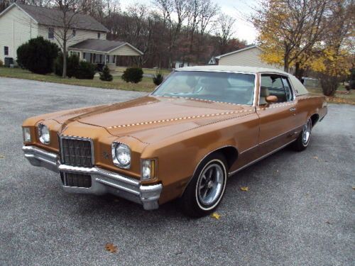 1972 pontiac grand prix.... model j