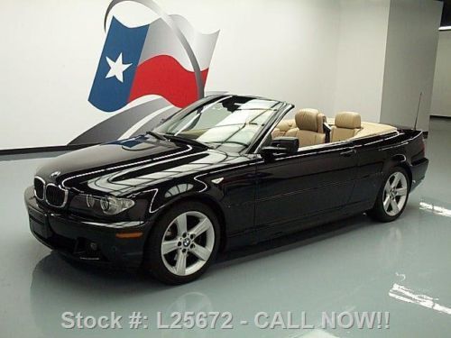 2004 bmw 325ci convertible sport htd leather xenons 39k texas direct auto
