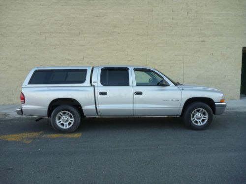 Dakota 01 pickup 2wd  rare 5-spd, 3.9 v6 quad cab sport 1-owner 81k, no resv!