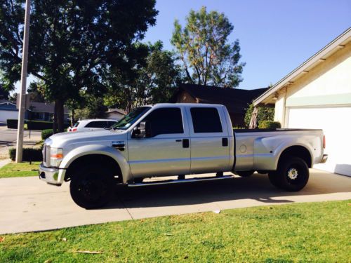 2008 ford f-450 super duty lariat crew cab pickup 4-door 6.4l