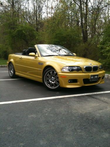 2002 bmw m3 base convertible 2-door 3.2l