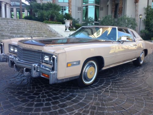 Rare/limited edition 1978 cadillac eldorado bairritz with  sunroof!