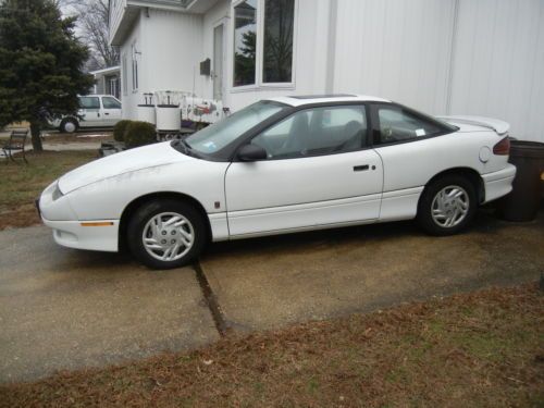 1995 saturn sc1 base coupe 2-door 1.9l white