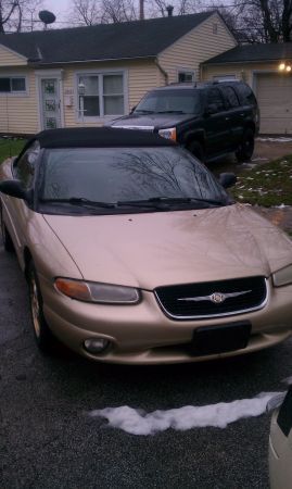 2000 chrysler sebring jxi convertible 2-door 2.5l