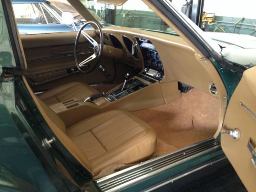 1968 British Racing Green exterior. Tan interior. 427 390 hp., US $31,500.00, image 6