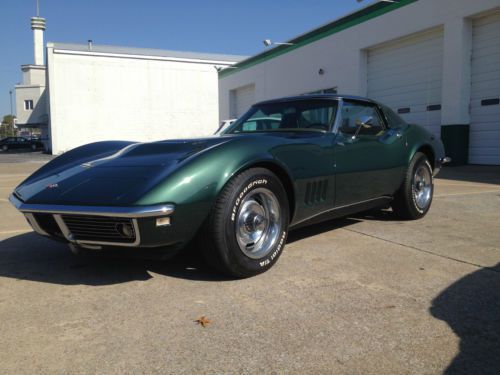 1968 British Racing Green exterior. Tan interior. 427 390 hp., US $31,500.00, image 11