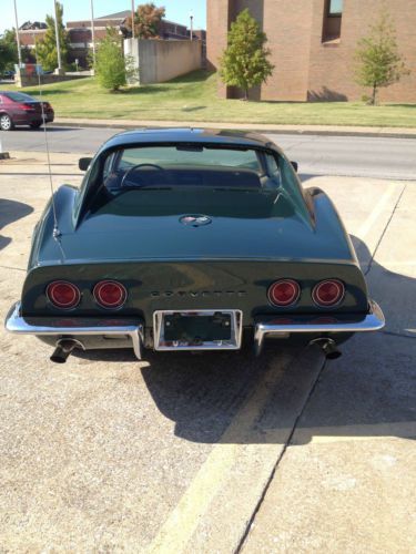 1968 British Racing Green exterior. Tan interior. 427 390 hp., US $31,500.00, image 12