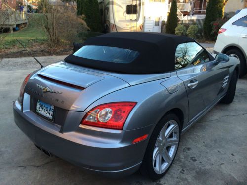 Chrysler Crossfire 2005 Limited Convertible Roadster, LT Blue, V6 3.2, image 2