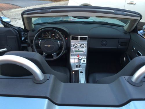 Chrysler Crossfire 2005 Limited Convertible Roadster, LT Blue, V6 3.2, image 5