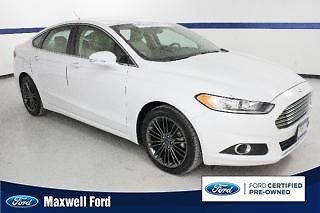 2013 ford fusion 4 door seday se leather ford certified pre owned