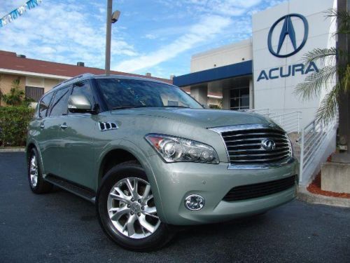 2012 infiniti qx56 ** theater pkg ** 8-passenger