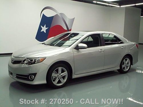 2013 toyota camry se sedan automatic sunroof only 4k mi texas direct auto