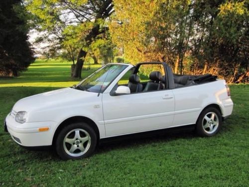 2000 volkswagen cabrio gls convertible 2-door 2.0l
