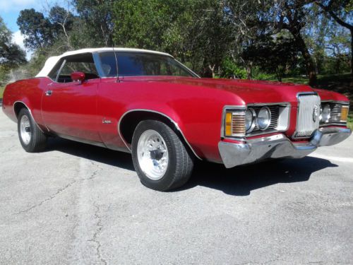 1971 mercury cougar xr-7 5.8l