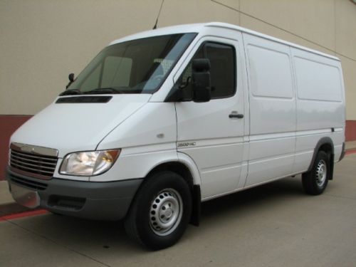 2006 freightliner sprinter 2500hc cargo van, 1 owner, 20+ mpg, only 117k miles!