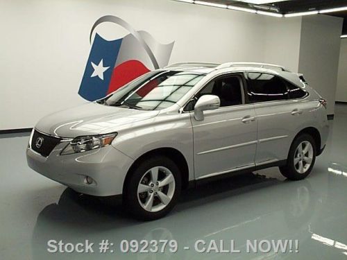 2011 lexus rx350 awd leather sunroof nav rear cam 30k texas direct auto