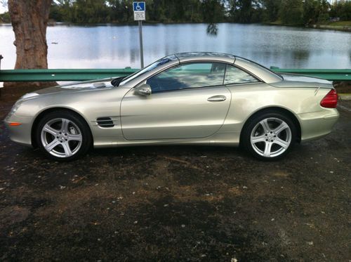 2003 mercedes-benz sl500 base convertible 2-door 5.0l