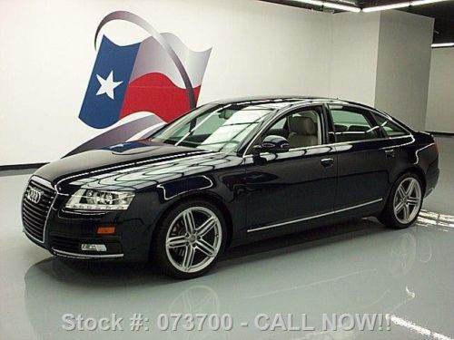 2010 audi a6 3.2 premium plus sunroof navigation 40k mi texas direct auto