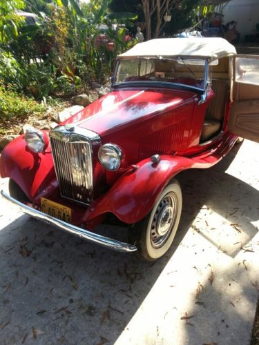 1953 mg td roadster