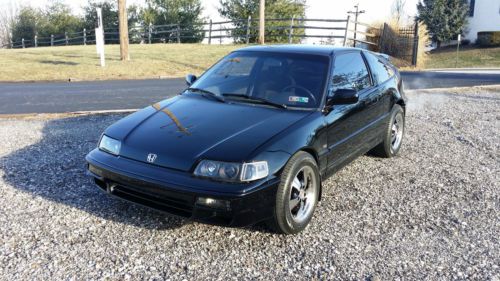 1990 honda crx base coupe 2-door 1.5l
