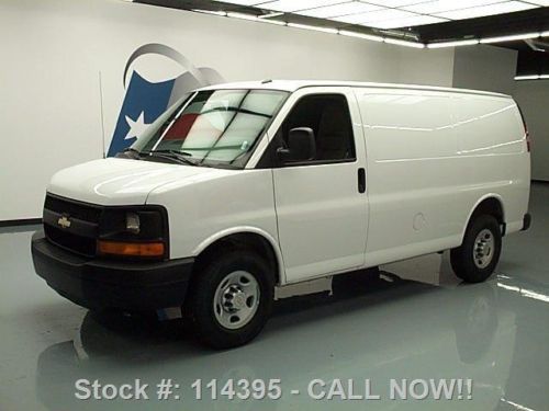 2013 chevrolet express 2500 w/t cargo van 4.8 v8 44k mi texas direct auto