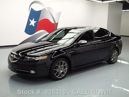 2008 acura tl type-s auto sunroof nav htd leather 65k! texas direct auto