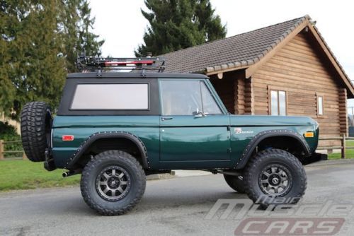1970 bronco new power disc brakes, power steering, stroppe 4 speed, 17&#034; wheels