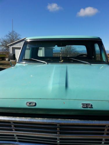 1969 ford f100 camper special -