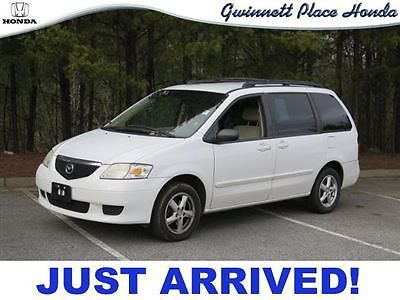 Mazda mpv van automatic gasoline 3.0l v6 fi pure white