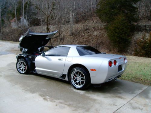 2001 chevrolet corvette z06 salvage title wrecked