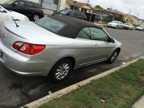 2008 chrysler sebring lx convertible 2-door 2.4l