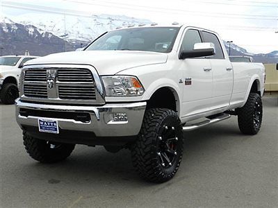 Dodge ram crew cab laramie 4x4 cummins diesel custom new lift wheels tires nav