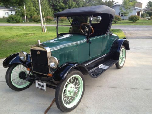 1926 ford model t roadster fully restored antique automobile great runabout car