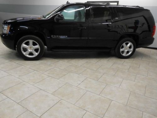 07 suburban ltz 4x4  tv dvd sunroof heated seats leather warranty finance texas