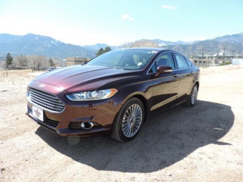 2013 ford fusion 4dr sdn titanium awd