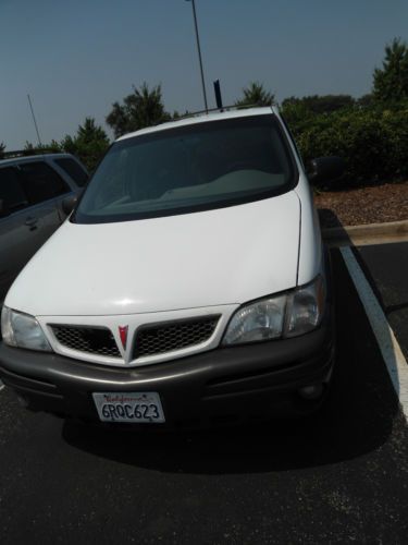 2002 pontiac montana base mini passenger van 4-door 3.4l