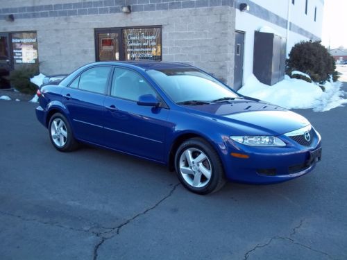 2003 mazda 6i sedan, 4 cyl,one owner 5 speed manual, only 25,000 miles