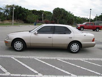 1995 lexus ls 400 sedan v8 gold