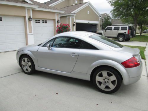 2002 audi tt quattro, awd, 225 hp coupe. manual 6 speed, non-smoker