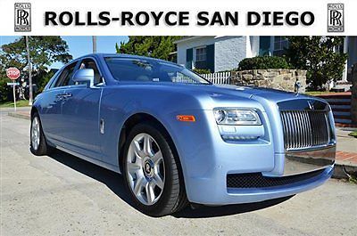 2013 rolls-royce ghost. light blue. 3550 miles. seashell interior. san diego.