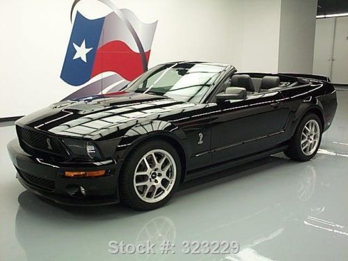 2007 ford mustang shelby gt 500 svt cobra convertible texas direct auto