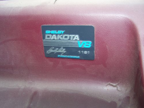 1989 Dodge Shelby Dakoda Race Truck   Hot rod  Drag race, image 15