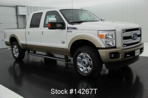 14 king ranch 4wd crew cab new turbo 6.7l v8 diesel super duty navigation