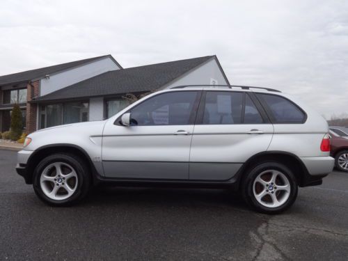 No reserve 2002 bmw x5 3.0i awd 4x4 auto leather roof clean nice!