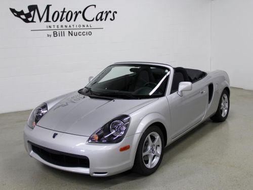 2001 toyota mr2 spyder - silver / black - 14k miles!! tasteful upgrades!! clean!