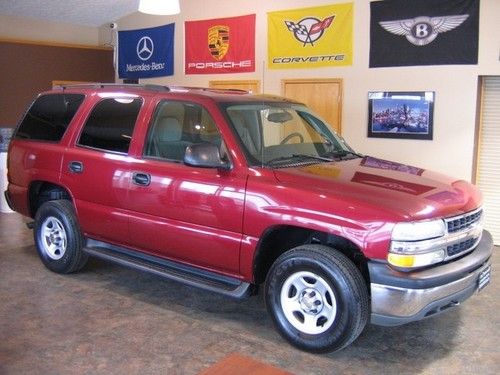 2004 chevy tahoe ls 4wd rear climate clean carfax 1 owner call today &amp; buy it!!!